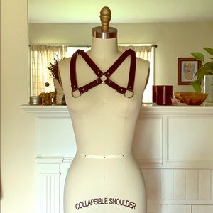 Dolls Kill Faux Leather Harness